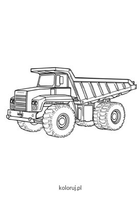 kolorowanka wywrotka kolebowa